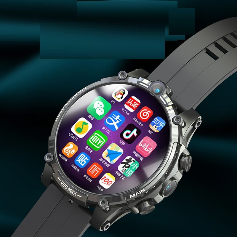 Military grade V20 Dual Camera Smart Watch (16G-128G memory)