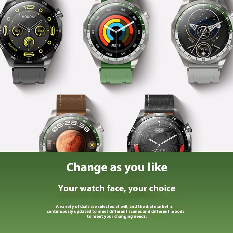 GT4 MAX Smart Sports Watch (Bluetooth, Health Monitoring Offline)