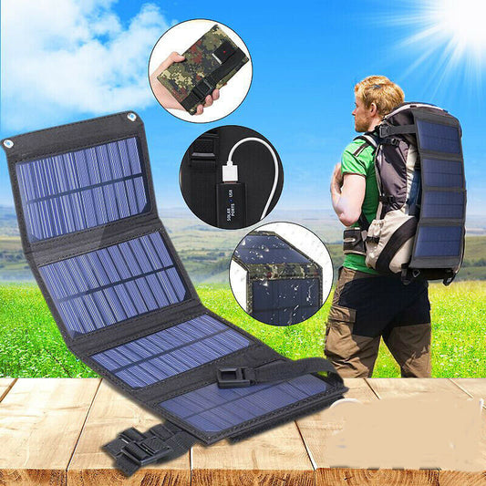 USB Portable foldable solar panel - 20W 5V