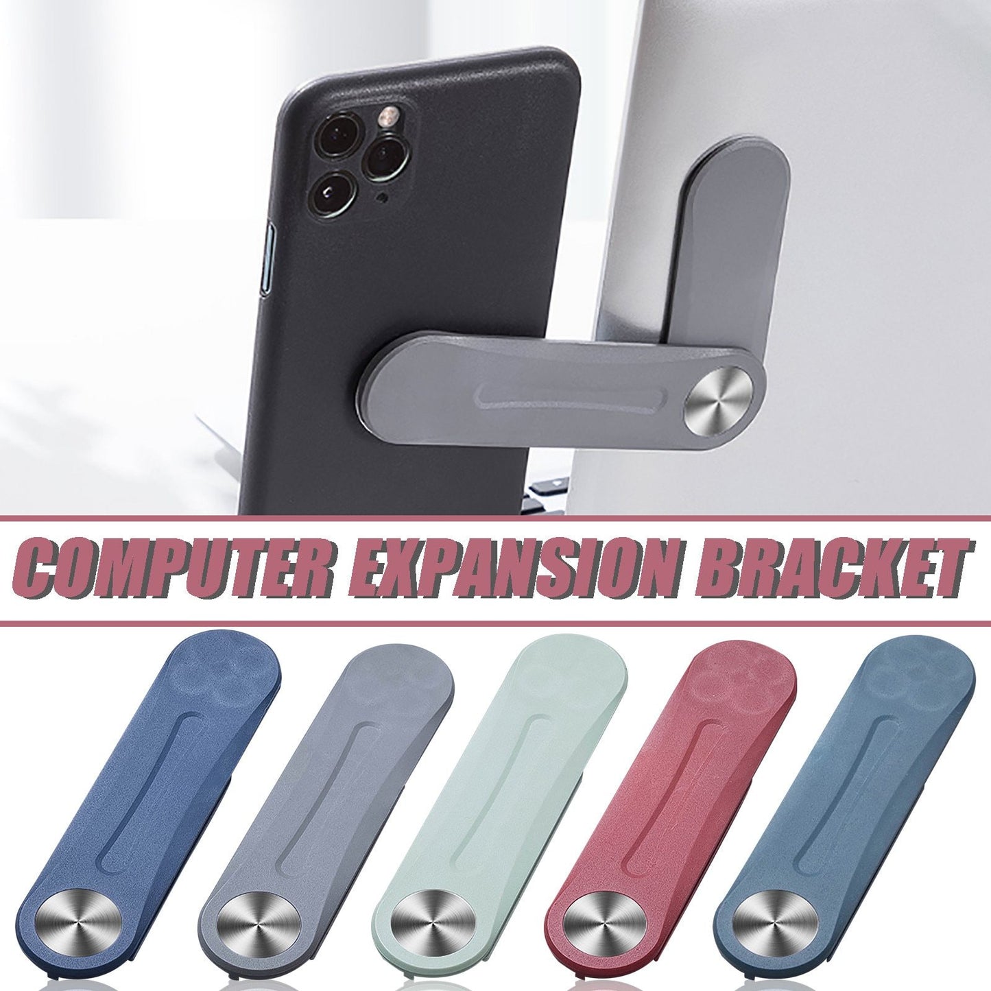 Support rétractable en plastique pour téléphone portable