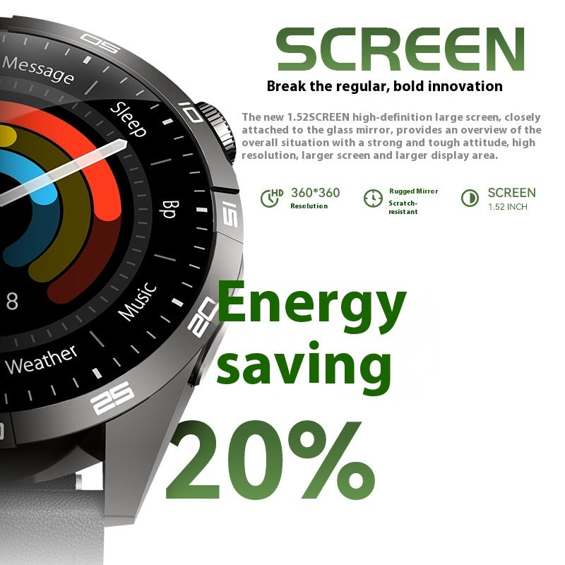 GT4 MAX Smart Sports Watch (Bluetooth, Health Monitoring Offline)