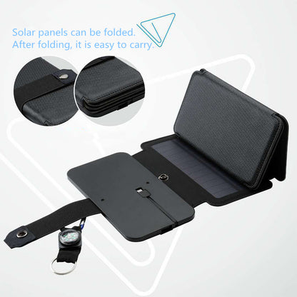 Pocket Folding Solar Panel Charger 4-5-6 panels