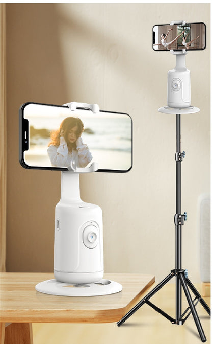 Hands-Free 360° Phone Mount with Face Tracking