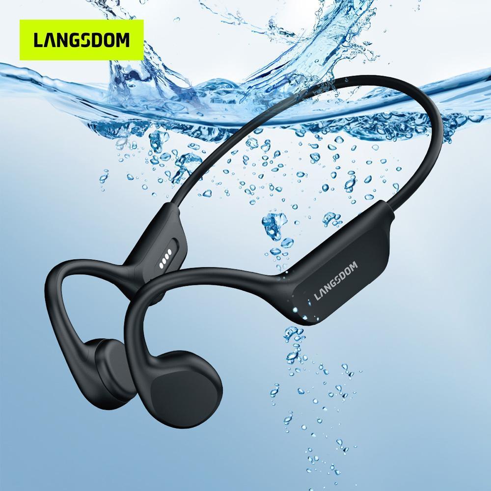 IPX8 Waterproof Bluetooth Headphones