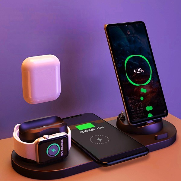 Wireless Charger For IPhone 6 in 1